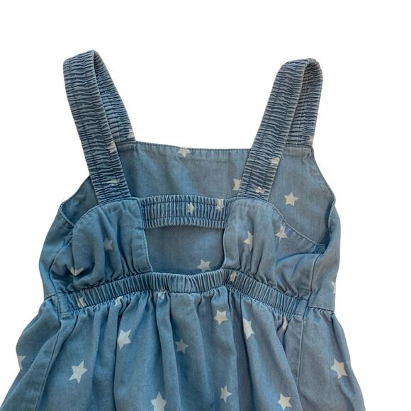 Wonder Nation Pink Gingham and Blue Chambray Dresses - Picture 6 of 8